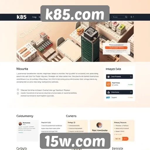 Experiência do usuário no site k85.com
